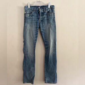 Ralph Lauren Double RL Faded Blue Straight Leg Jeans